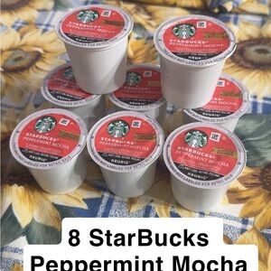 Starbucks Red and White Peppermint Mocha K-Cups